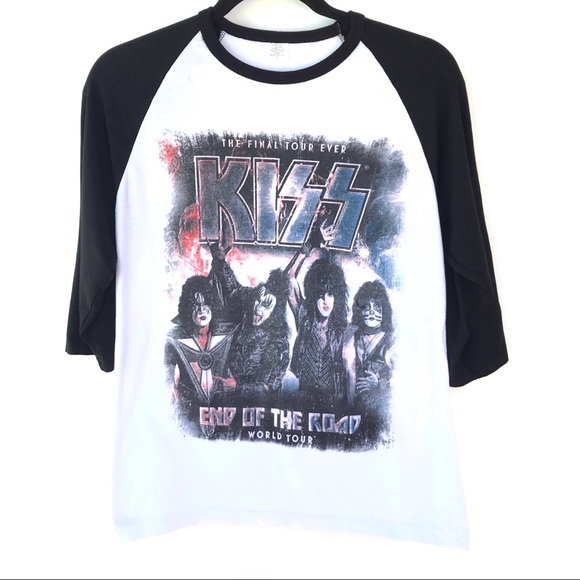 EUC KISS World Tour Baseball Shirt - Picture 1 of 6